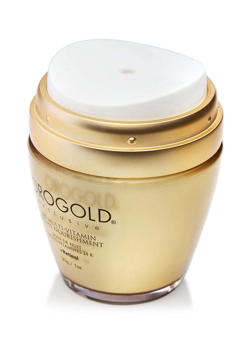 Orogold 24K multi-vitamin night nourishment open