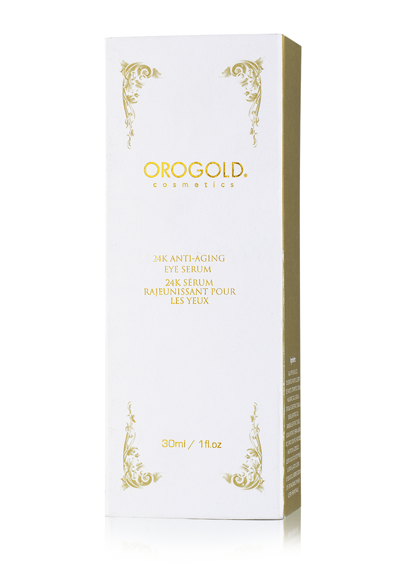 24K AntiAging Eye Serum OROGOLD Cosmetics