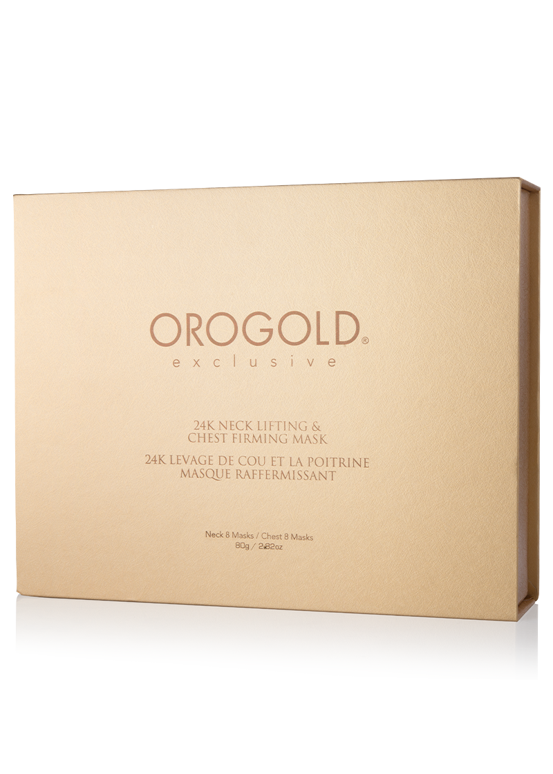 OROGOLD 24K Neck Lifting and Chest Firming Mask box