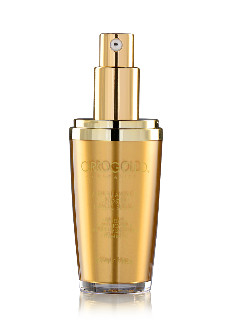 OROGOLD 24K Vitamin C Booster Facial Serum open