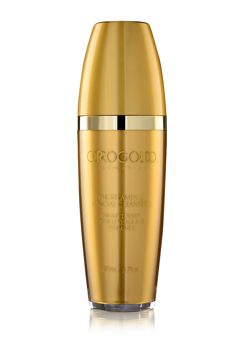 OROGOLD 24K Vitamin C Facial Cleanser closed lid