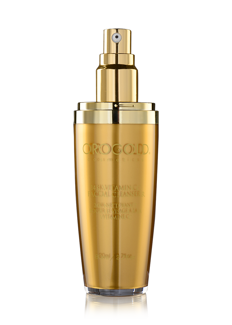 OROGOLD 24K Vitamin C Facial Cleanser open