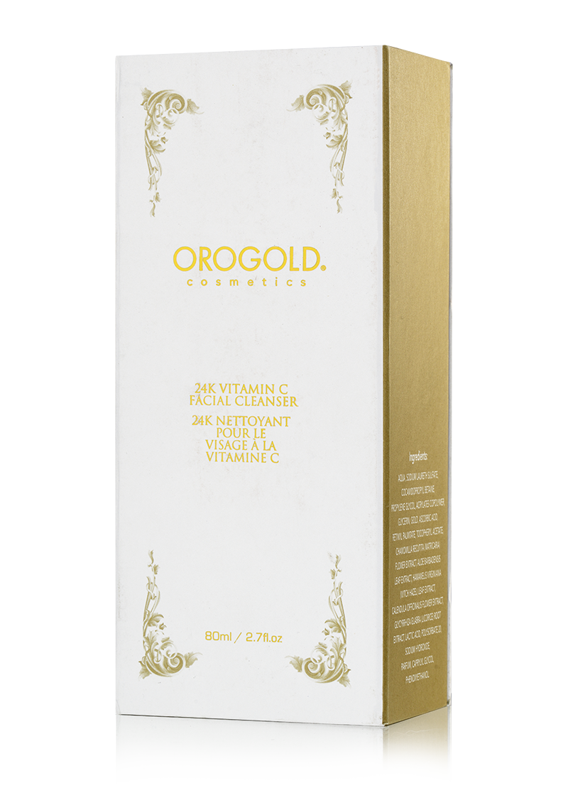 OROGOLD 24K Vitamin C Facial Cleanser box