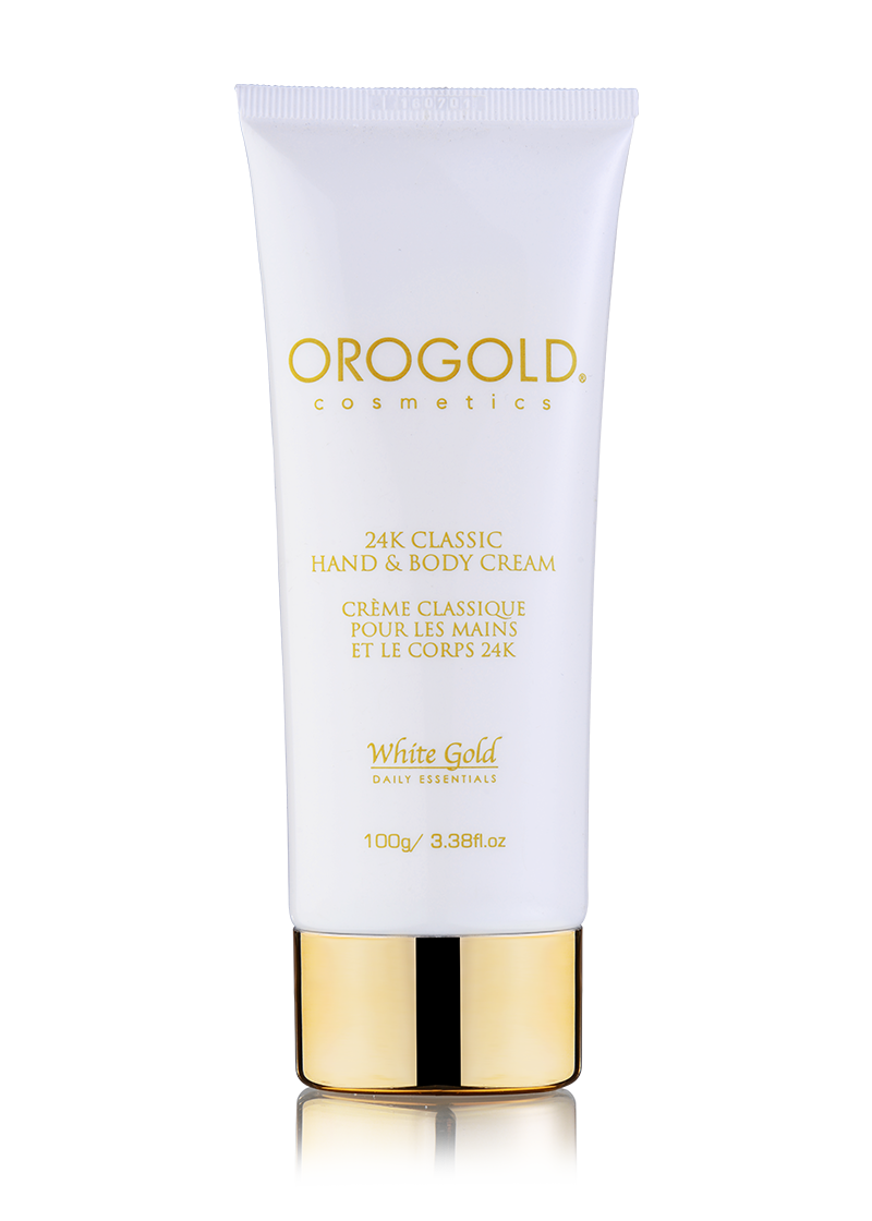 OROGOLD White Gold 24K Classic Hand and Body Cream