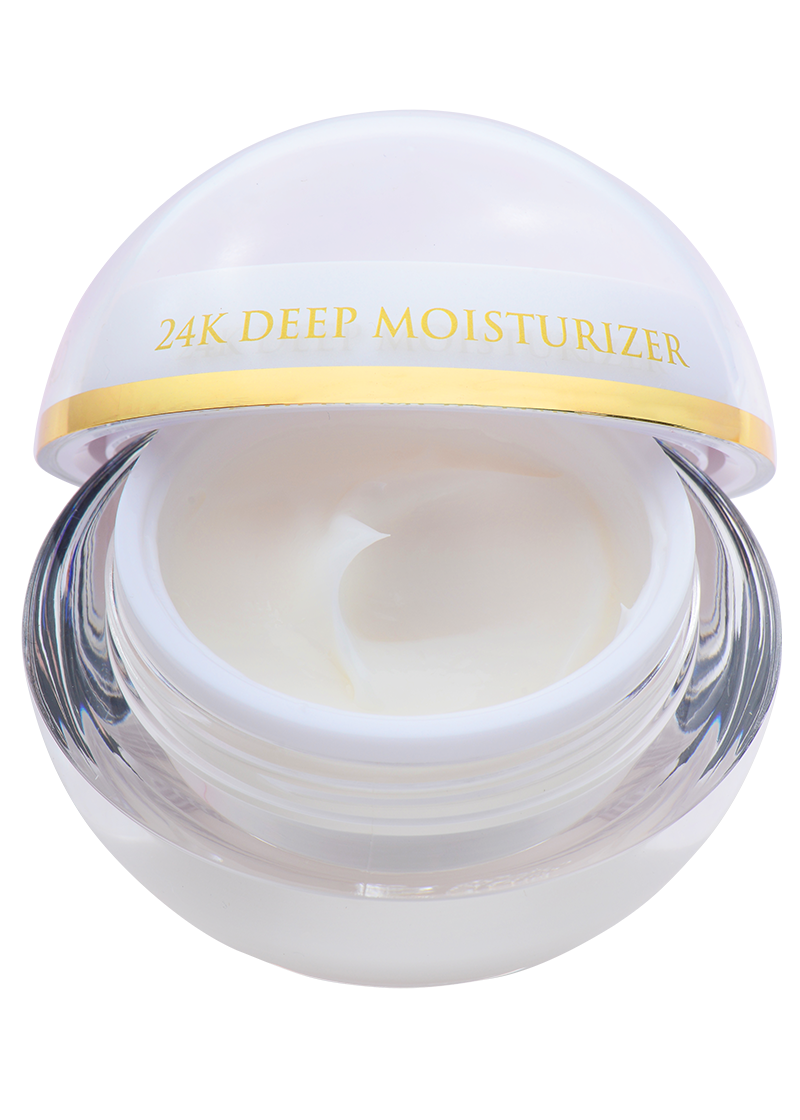 OROGOLD White Gold 24K Deep Moisturizer open front