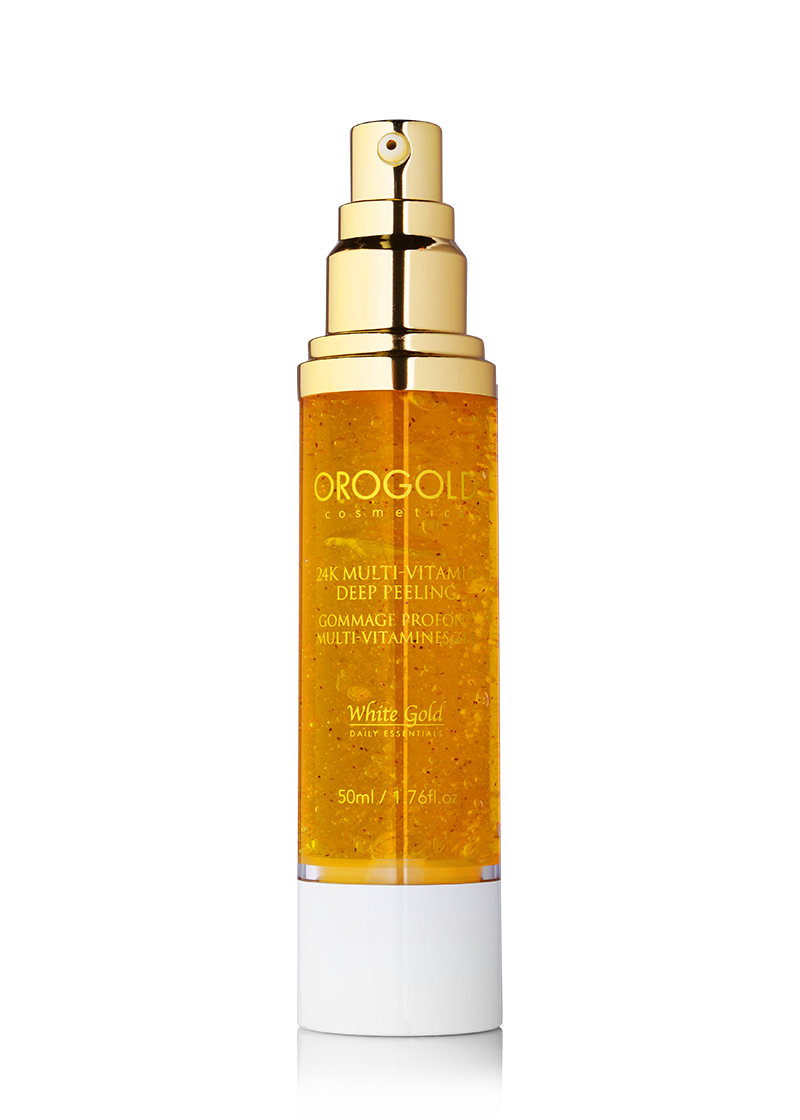 OROGOLD White Gold 24K Multi-Vitamin Deep Peeling open