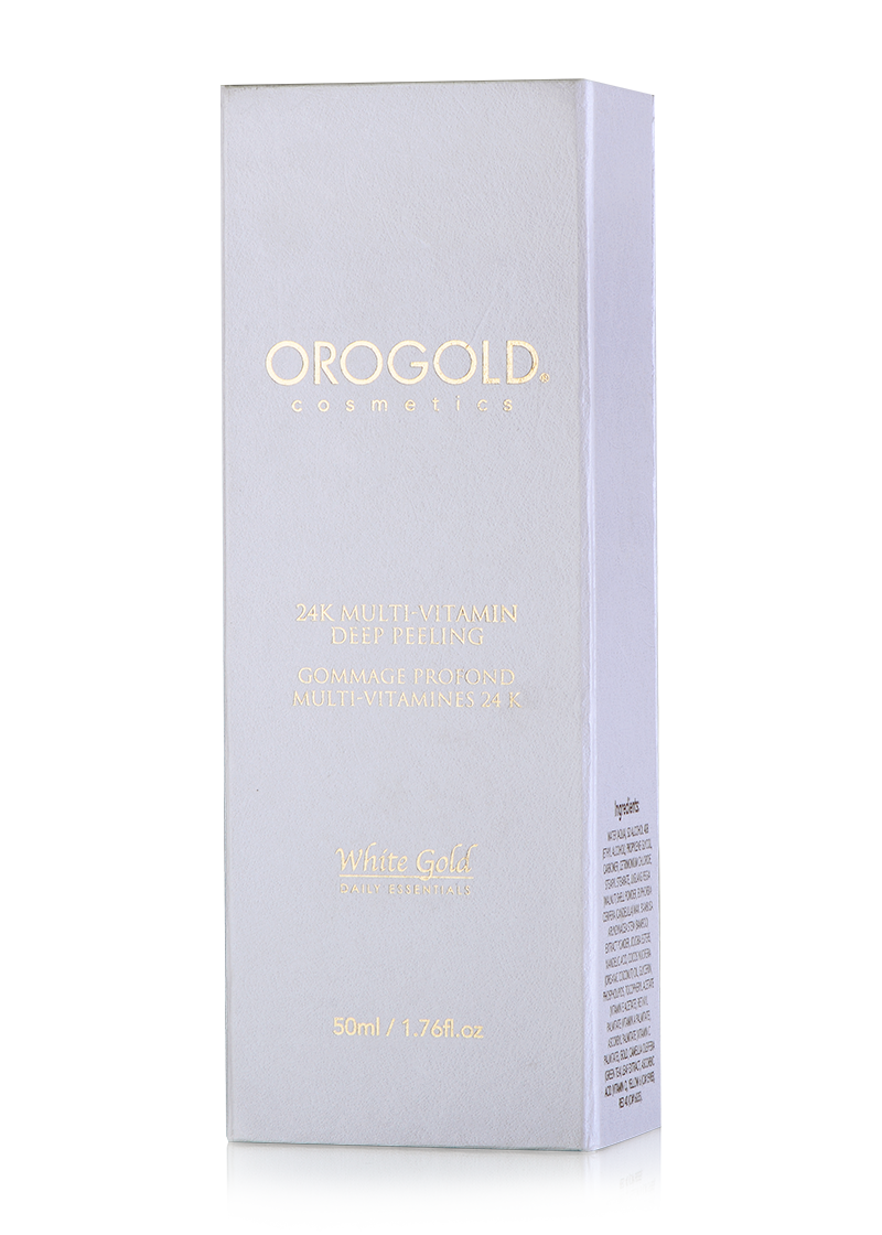 OROGOLD White Gold 24K Multi-Vitamin Deep Peeling box