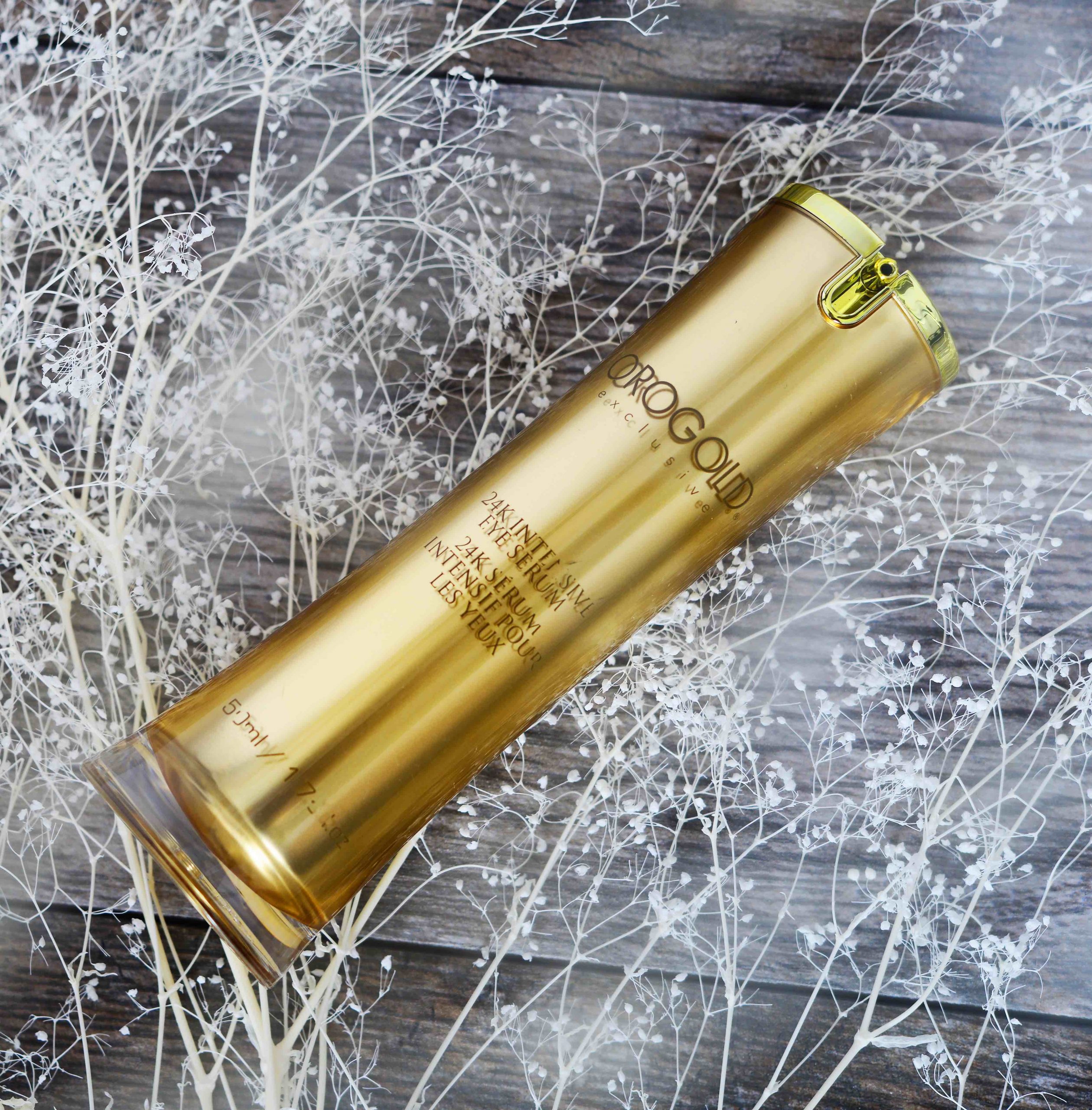 24k eye serum - gold-infused skincare