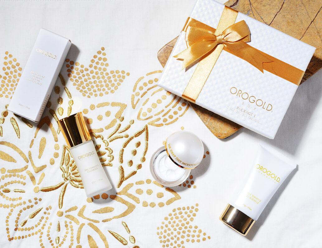 OROGOLD premium skincare products