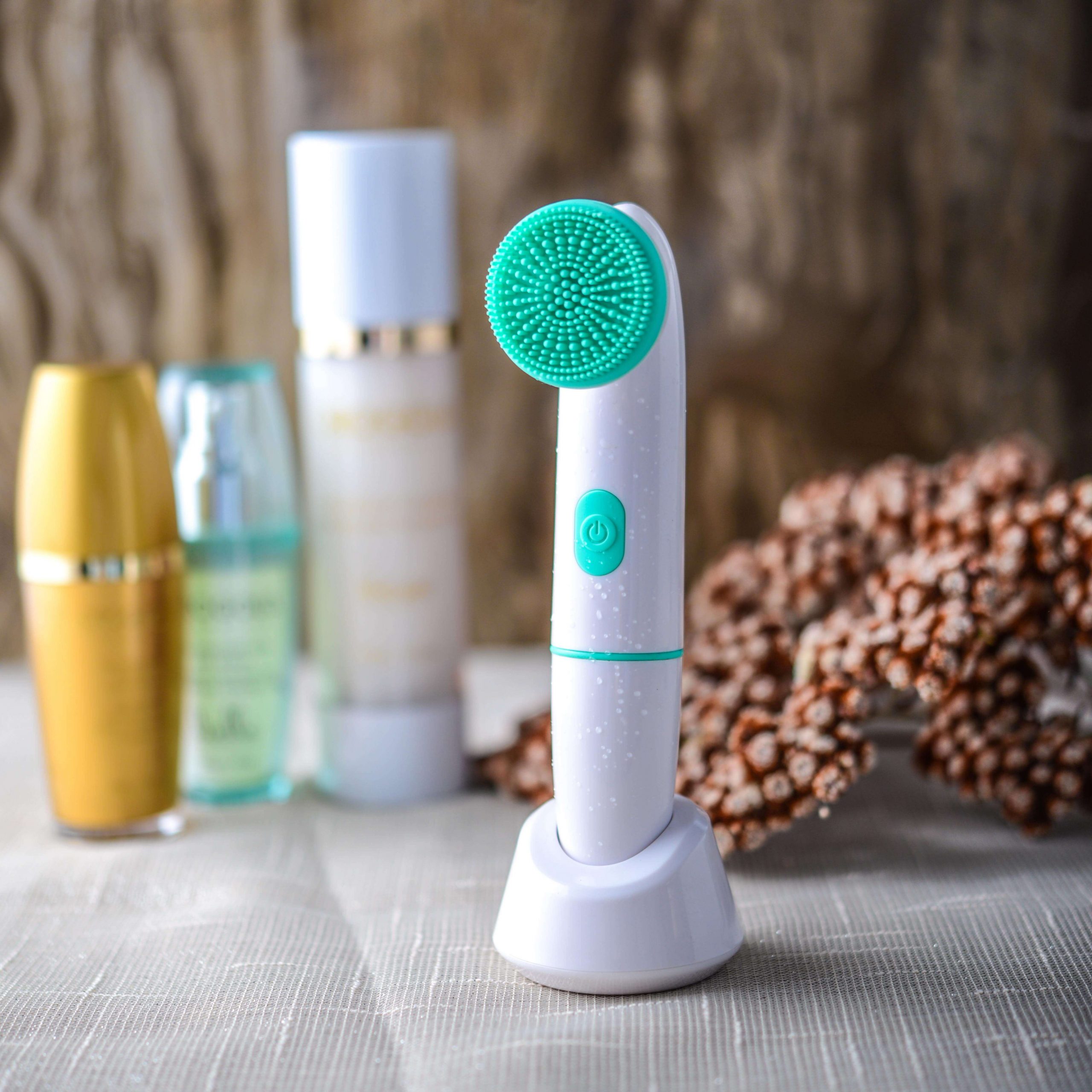 Cleansing brush for self love skincare