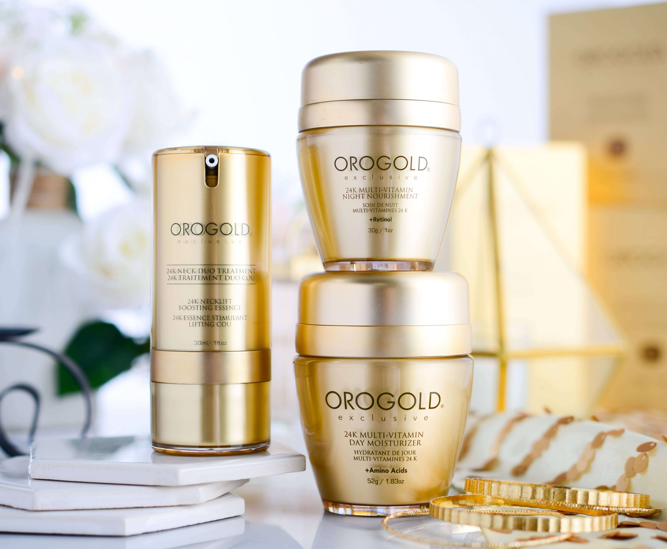 Gold cosmetics from OROGOLD
