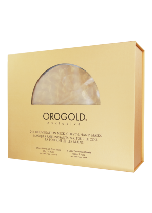 24K Rejuvenation Neck, Chest & Hand Masks-1