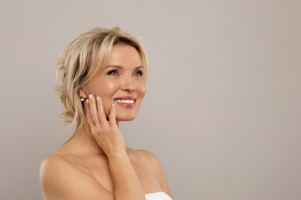 woman skincare