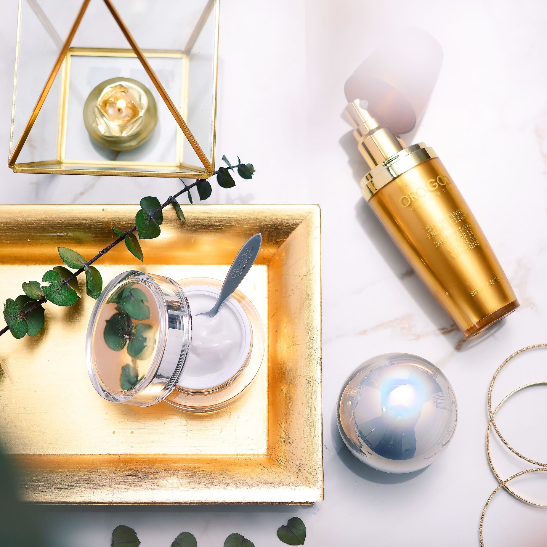 Multi-tasking skincare products from Orogold